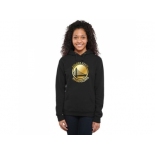 Women''s Golden State Warriors Gold Collection Pullover Hoodie Black