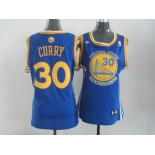 women nba golden state warriors #30 curry blue [swingman]