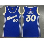 women nba golden state warriors #30 curry blue[2015 Christmas edition]