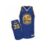 Youth Adidas Golden State Warriors #35 Kevin Durant Swingman Royal Blue Road NBA Jersey