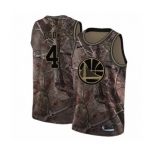 Youth Nike Golden State Warriors #4 Quinn Cook Swingman Camo Realtree Collection NBA Jersey