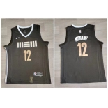 Grizzlies #12 Ja Morant Black Nike 2023-24 City Edition Swingman Jersey