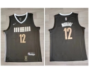 Grizzlies #12 Ja Morant Black Nike 2023-24 City Edition Swingman Jersey