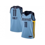 Men Nike Memphis Grizzlies #11 Mike Conley Light Blue NBA Swingman Statement Edition Jersey