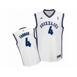 Men's Adidas Memphis Grizzlies #4 Jordan Farmar Swingman White Home NBA Jersey