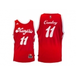 Men's Memphis Grizzlies #11 Mike Conley Red Hardwood Classic Night Swingman Jersey