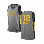 Men's Memphis Grizzlies #12 Ja Morant Authentic Gray Basketball Jersey - City Edition