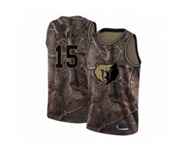 Men's Memphis Grizzlies #15 Brandon Clarke Swingman Camo Realtree Collection Basketball Jersey