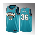 Men's Memphis Grizzlies #36 Marcus Smart Teal 2023 Draft Classic Edition Stitched Basketball Jersey