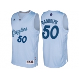 Men's Memphis Grizzlies #50 Zach Randolph Light Blue 2016 Christmas Day NBA Swingman Jersey