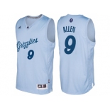 Men's Memphis Grizzlies #9 Tony Allen Light Blue 2016 Christmas Day NBA Swingman Jersey