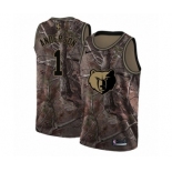 Men's Nike Memphis Grizzlies #1 Kyle Anderson Swingman Camo Realtree Collection NBA Jersey