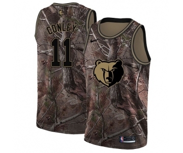 Men's Nike Memphis Grizzlies #11 Mike Conley Swingman Camo Realtree Collection NBA Jersey