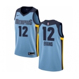 Men's Nike Memphis Grizzlies #12 Tyreke Evans Swingman Light Blue NBA Jersey Statement Edition