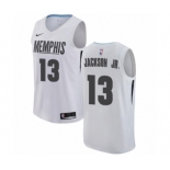 Men's Nike Memphis Grizzlies #13 Jaren Jackson Jr. Authentic White NBA Jersey - City Edition