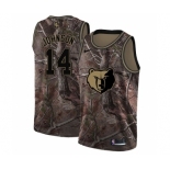 Men's Nike Memphis Grizzlies #14 Brice Johnson Swingman Camo Realtree Collection NBA Jersey