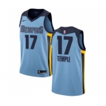 Men's Nike Memphis Grizzlies #17 Garrett Temple Swingman Light Blue NBA Jersey Statement Edition