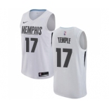 Men's Nike Memphis Grizzlies #17 Garrett Temple Swingman White NBA Jersey - City Edition