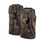 Men's Nike Memphis Grizzlies #3 Shareef Abdur-Rahim Swingman Camo Realtree Collection NBA Jersey