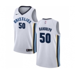 Men's Nike Memphis Grizzlies #50 Zach Randolph Authentic White NBA Jersey - Association Edition