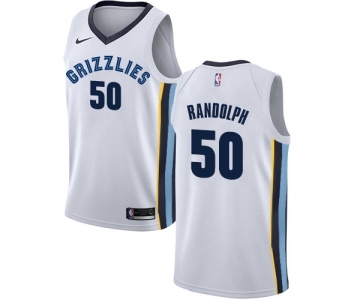 Men's Nike Memphis Grizzlies #50 Zach Randolph Authentic White NBA Jersey - Association Edition