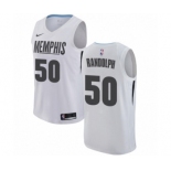 Men's Nike Memphis Grizzlies #50 Zach Randolph Authentic White NBA Jersey - City Edition