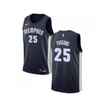 Nike Memphis Grizzlies #25 Chandler Parsons Navy Blue NBA Swingman Icon Edition Jersey