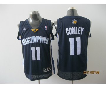 nba memphis grizzlies #11 conleyl blue[2011 swingman revolution 30]