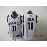 nba memphis grizzlies #11 conleyl white[2011 swingman revolution 30]