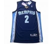 nba memphis grizzlies #2 jason williams blue