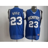 nba memphis grizzlies #23 rose blue[fans edition]