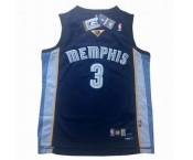 nba memphis grizzlies #3 allen iverson jerseys blue