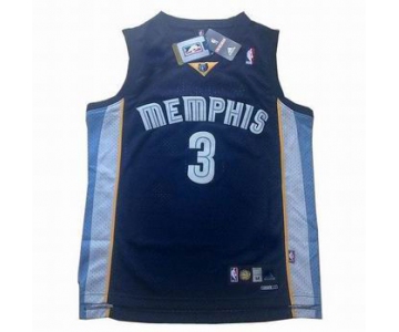 nba memphis grizzlies #3 allen iverson jerseys blue