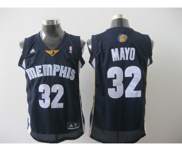 nba memphis grizzlies #32 mayo blue[2011 swingman revolution 30]