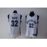 nba memphis grizzlies #32 mayo white(fans edition)