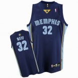 nba memphis grizzlies #32 oj mayo blue