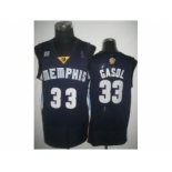 nba memphis grizzlies #33 gasol blue[revolution 30]