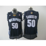 nba memphis grizzlies #50 randolph blue[2011 swingman revolution 30]