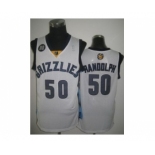 nba memphis grizzlies #50 randolph white[revolution 30]