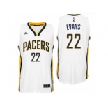 Indiana Pacers #22 Jeremy Evans 2016 Home White New Swingman Jersey