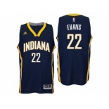 Indiana Pacers #22 Jeremy Evans 2016 Road Navy New Swingman Jersey