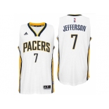 Indiana Pacers #7 Al Jefferson 2016 Home White New Swingman Jersey