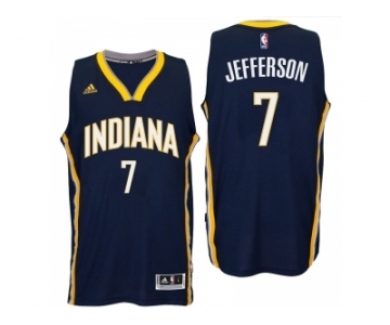 Indiana Pacers #7 Al Jefferson 2016 Road Navy New Swingman Jersey