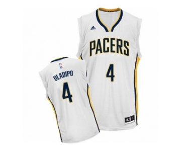 Men Adidas Indiana Pacers #4 Victor Oladipo Swingman White Home NBA Jersey