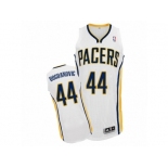 Men Adidas Indiana Pacers #44 Bojan Bogdanovic Authentic White Home NBA Jersey