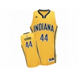 Men's Adidas Indiana Pacers #44 Jeff Teague Swingman Gold Alternate NBA Jersey