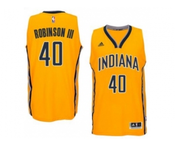 Men's Indiana Pacers #40 Glenn Robinson III adidas Gold Player Swingman Alternate Jersey