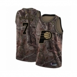 Men's Indiana Pacers #7 Malcolm Brogdon Swingman Camo Realtree Collection Basketball Jersey