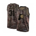 Men's Nike Indiana Pacers #31 Reggie Miller Swingman Camo Realtree Collection NBA Jersey