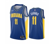 Nike Pacers #11 Domantas Sabonis Blue NBA Swingman 2020-21 City Edition Jersey